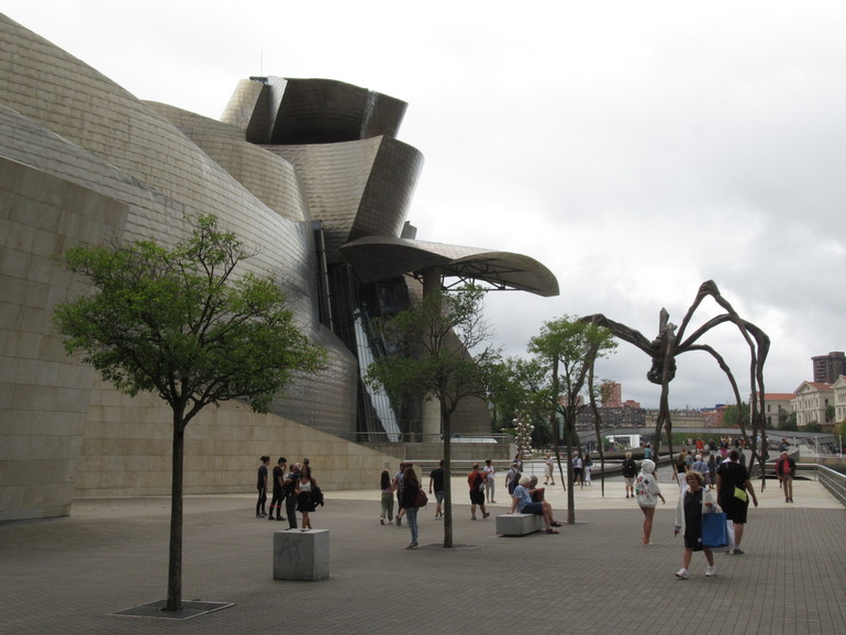Naar het Guggenheim in Bilbao